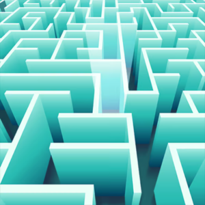 Maze Path of Light